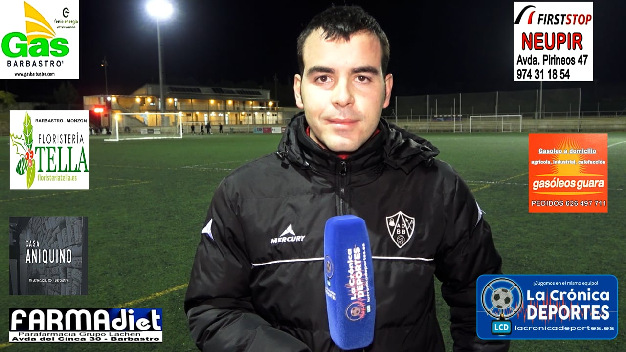 ALBERTO SOLANO (Entrenador Infantil A - Asociación Deportiva Barbastro Base) Resumimos lo que esta siendo la temporada para su equipo