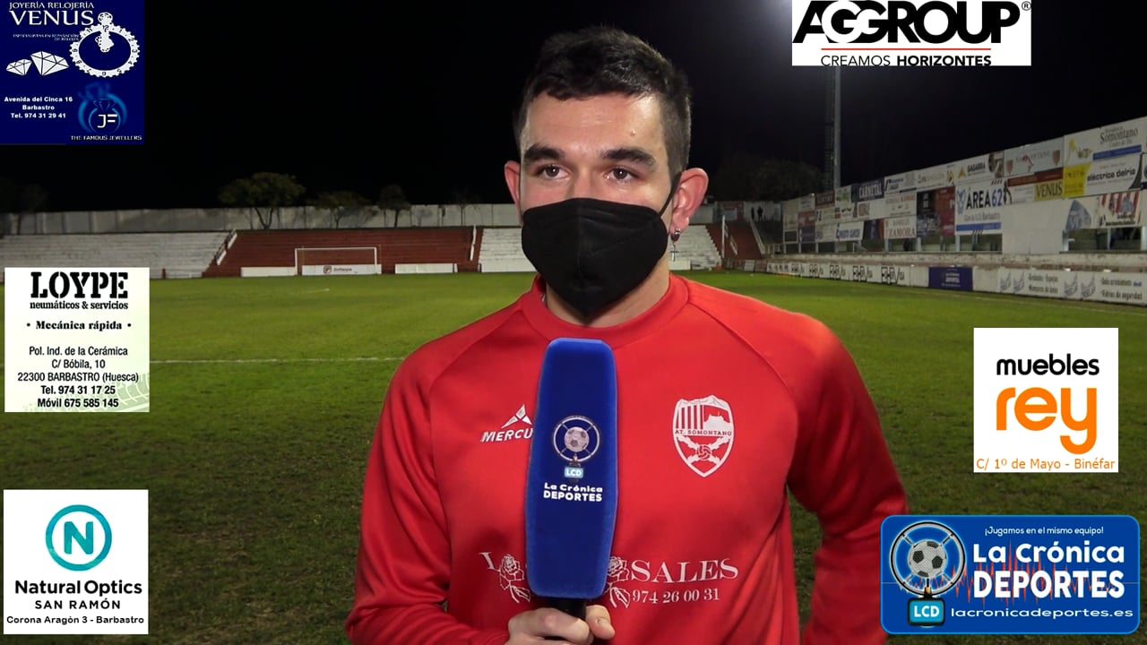 LA PREVIA / UDB Somontano - UD Benabarre / JORGE BIELSA (Jugador Somontano) Jornada 8 / 2ª Regional - Gr 2-1