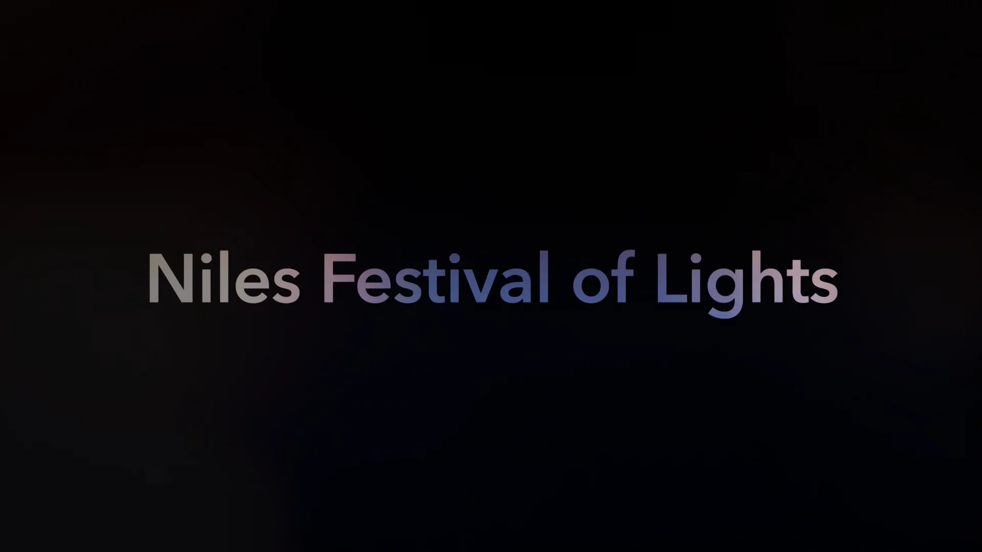 Niles Festival of Lights on Vimeo