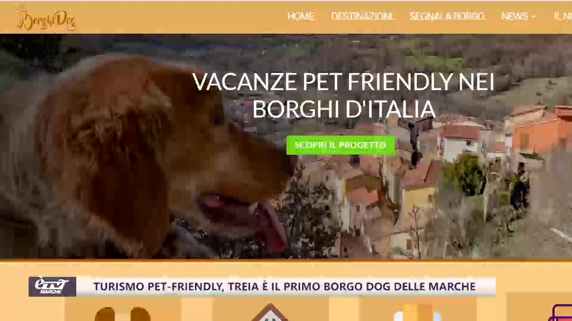 Turismo pet-friendly, Treia è il primo Borgo Dog delle Marche