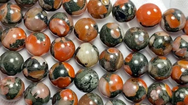 239 瑪瑙 アゲート バングル ブレスレット ゴビ色 グレー 赤茶｜レディース