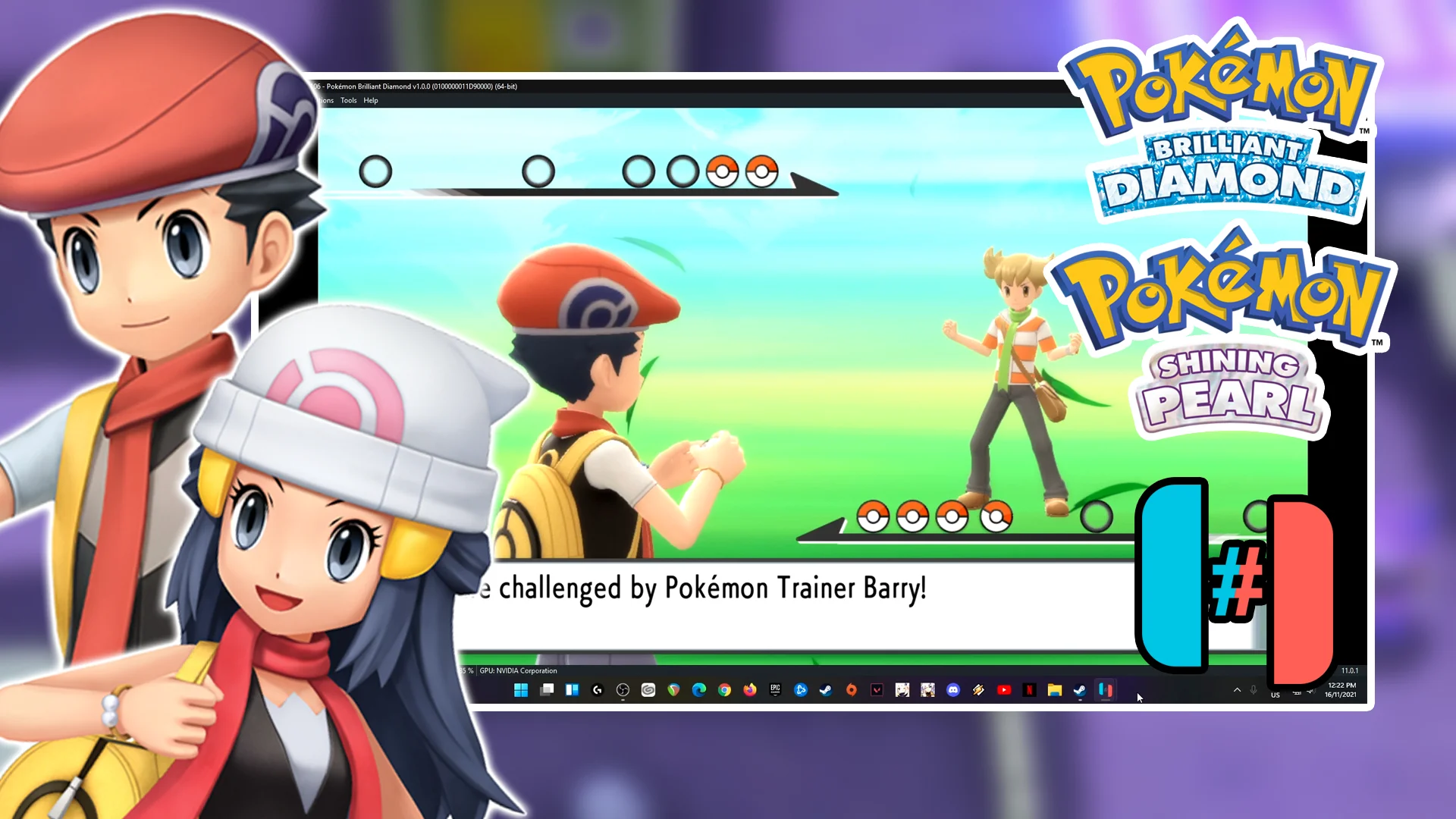 Pokémon Brilliant Diamond and Shining Pearl Already Playable at 60FPS on PC  via Ryujinx