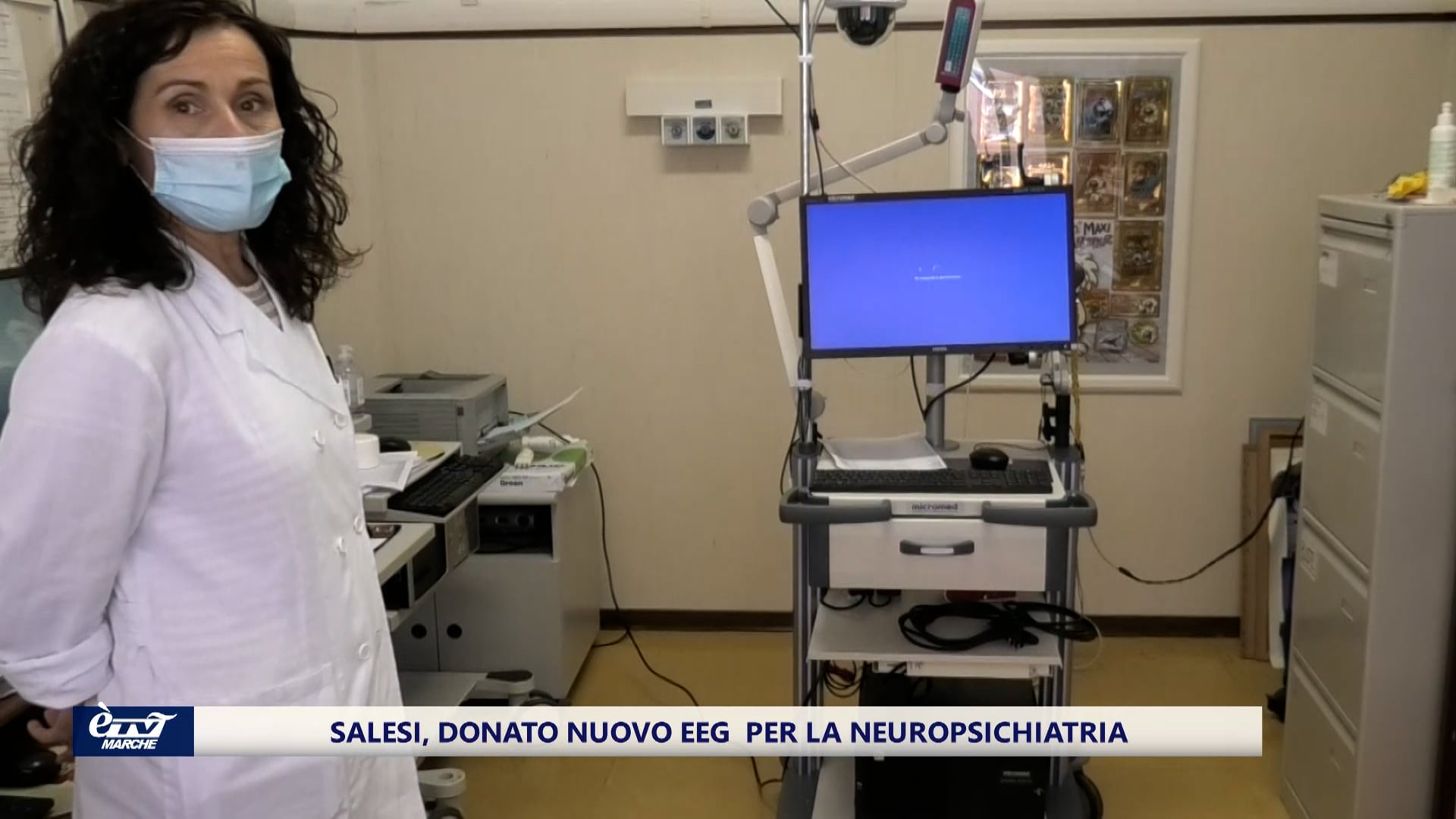 Salesi, donato nuovo EEG  per la neuropsichiatria
