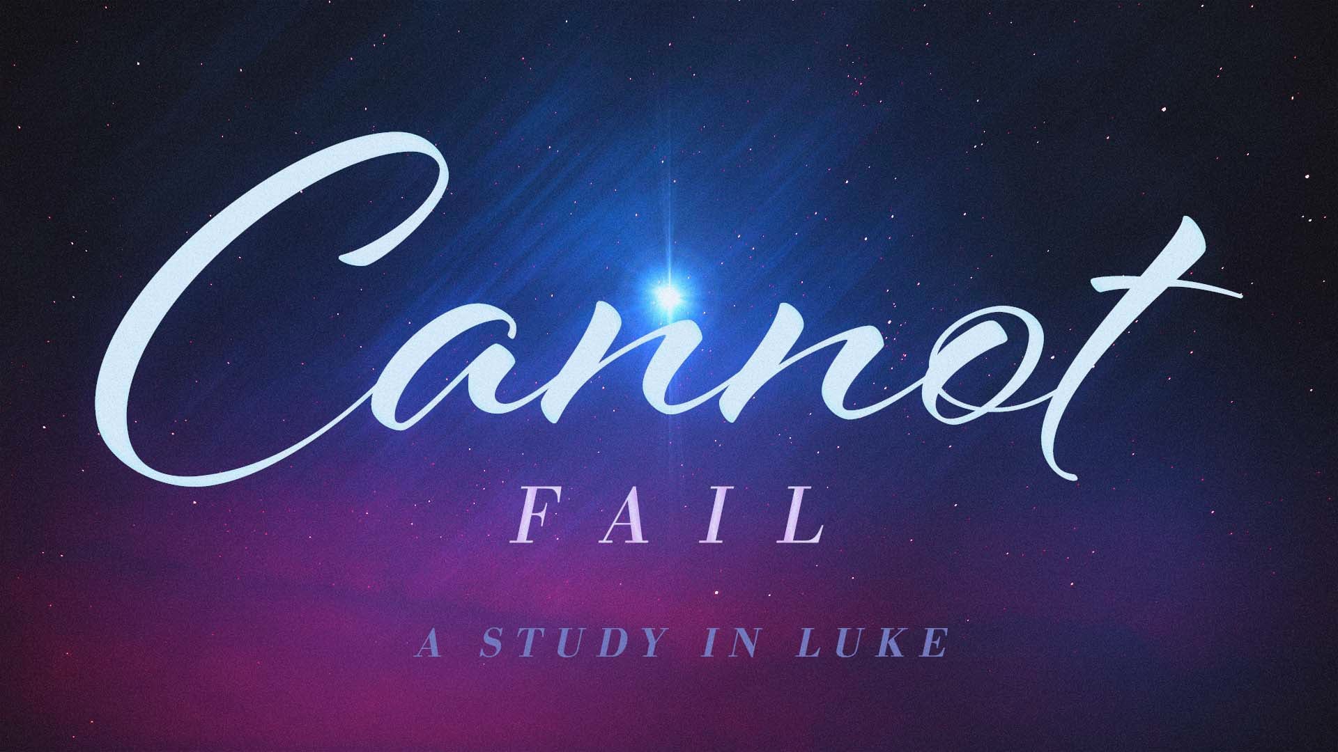 11/28/2021 | Cannot Fail | Part 1  - 9:30 AM