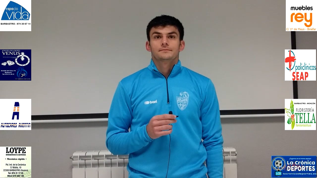 TONI LLABRÉS (Jugador CD Binéfar) CD Binéfar 1-0 CD Belchite / J 13 / 3ª División