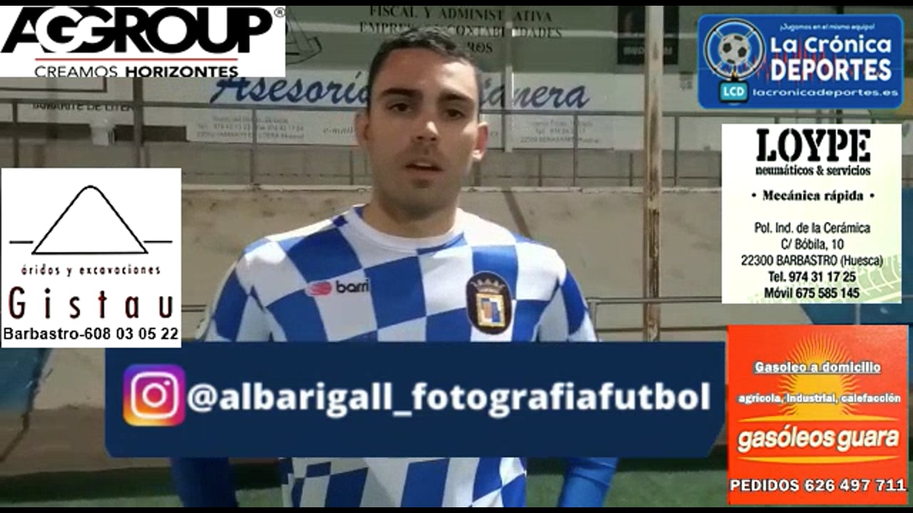 VÍCTOR ALTEMIR (Jugador Tamarite) CDJ Tamarite 4-1 UD Casetas / J 11 ​​/ Preferente Gr1