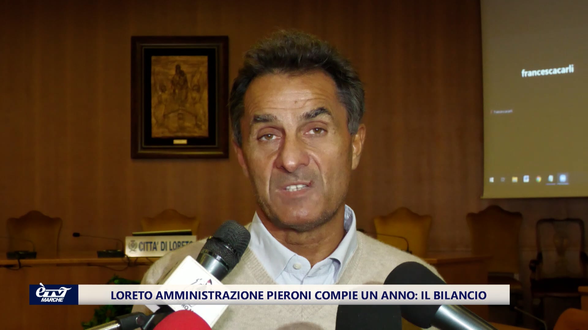 Loreto, l'amministrazione Pieroni compie un anno: il bilancio