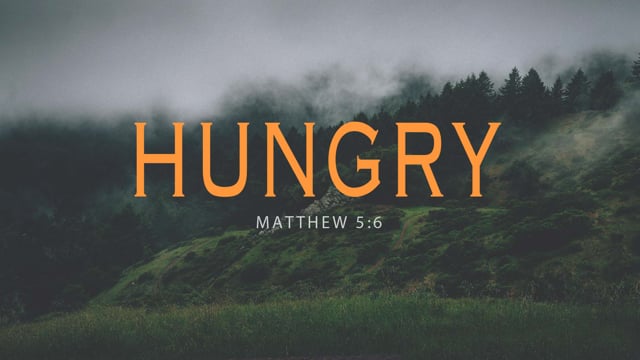 WK 4 | The Beatitudes: Hungry | Julio Guarneri