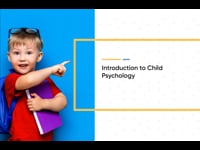 Introduction to Child Psychology	