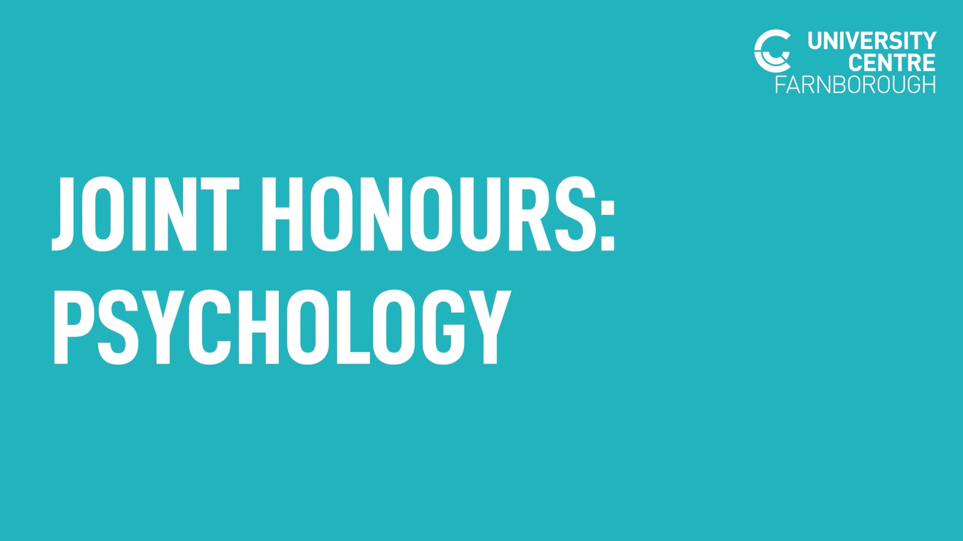 Joint Honours Degrees - Psychology On Vimeo