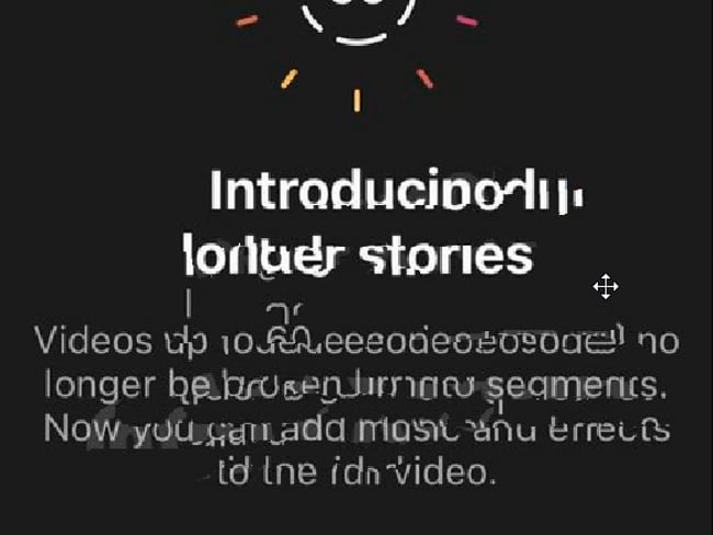 Neu: Längere Videos in Stories möglich