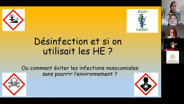 Replay déjeuner Utilisation des Huiles Essentielles dans l'environnement de la clinique vétérinaire 