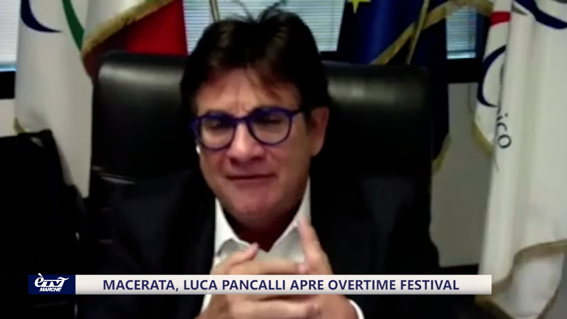Macerata, Luca Pancalli apre Overtime Festival