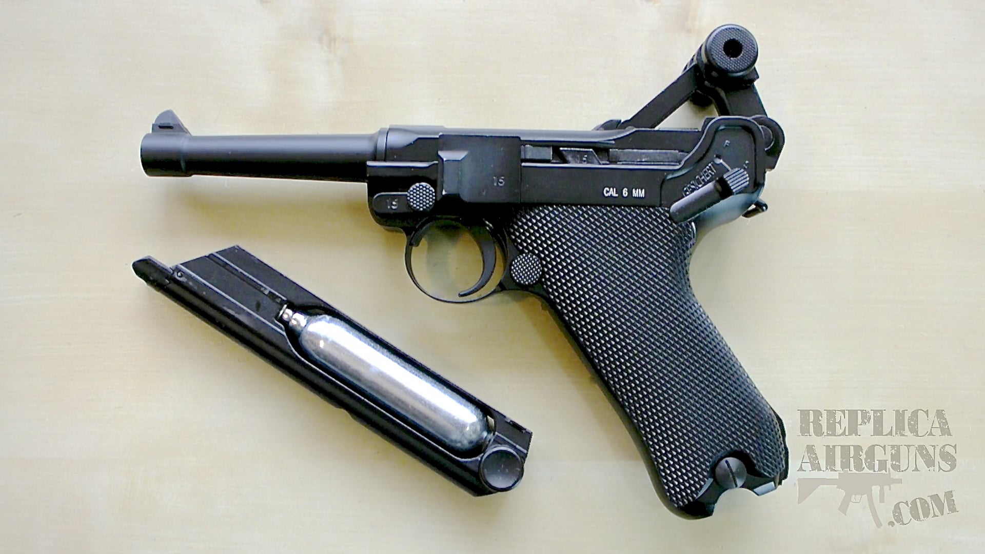 Now Selling - KWC P-08 Luger CO2 Blowback BB - Airsoft Pistol