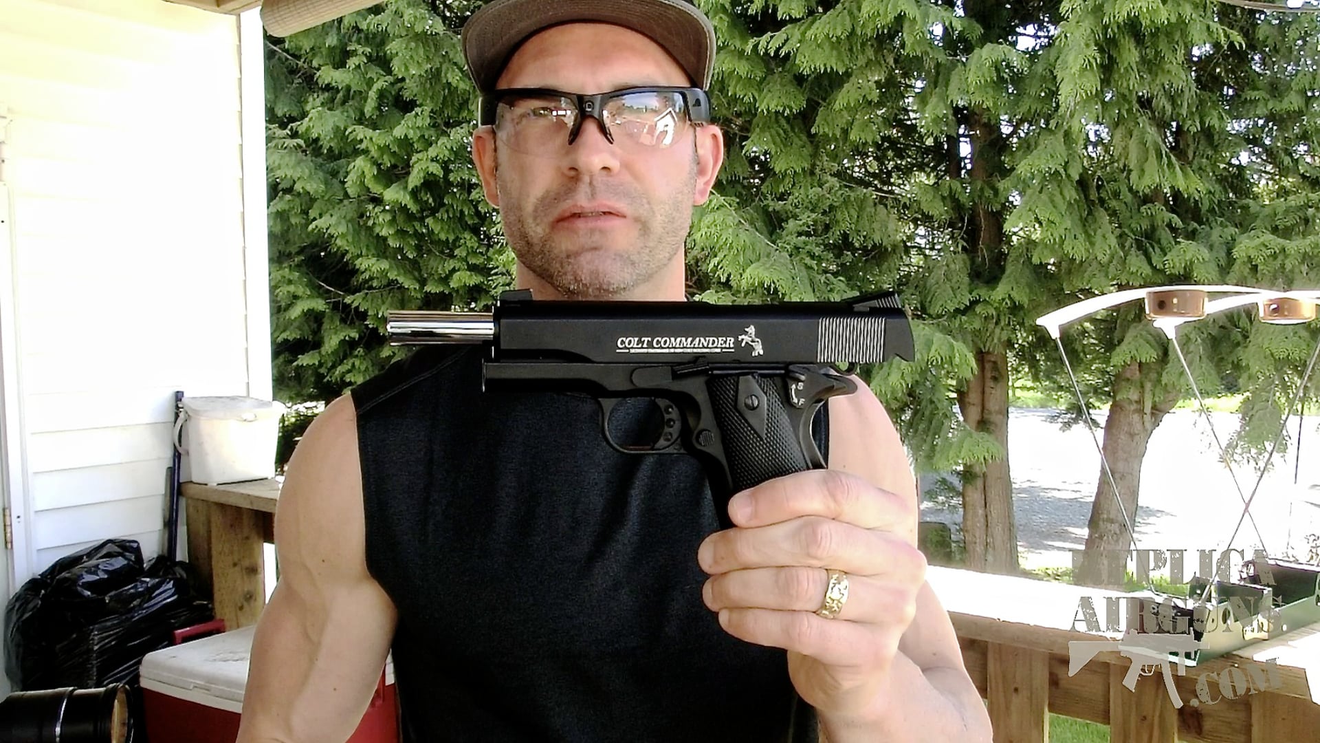 Umarex Colt Commander CO2 Blowback 4.5mm BB Pistol Field Test Review
