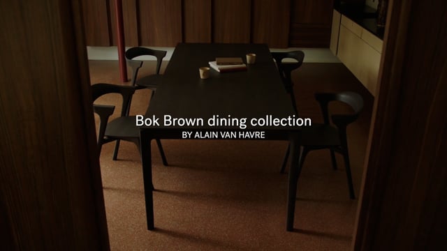 Ethnicraft | Focus: Bok brown dining collection