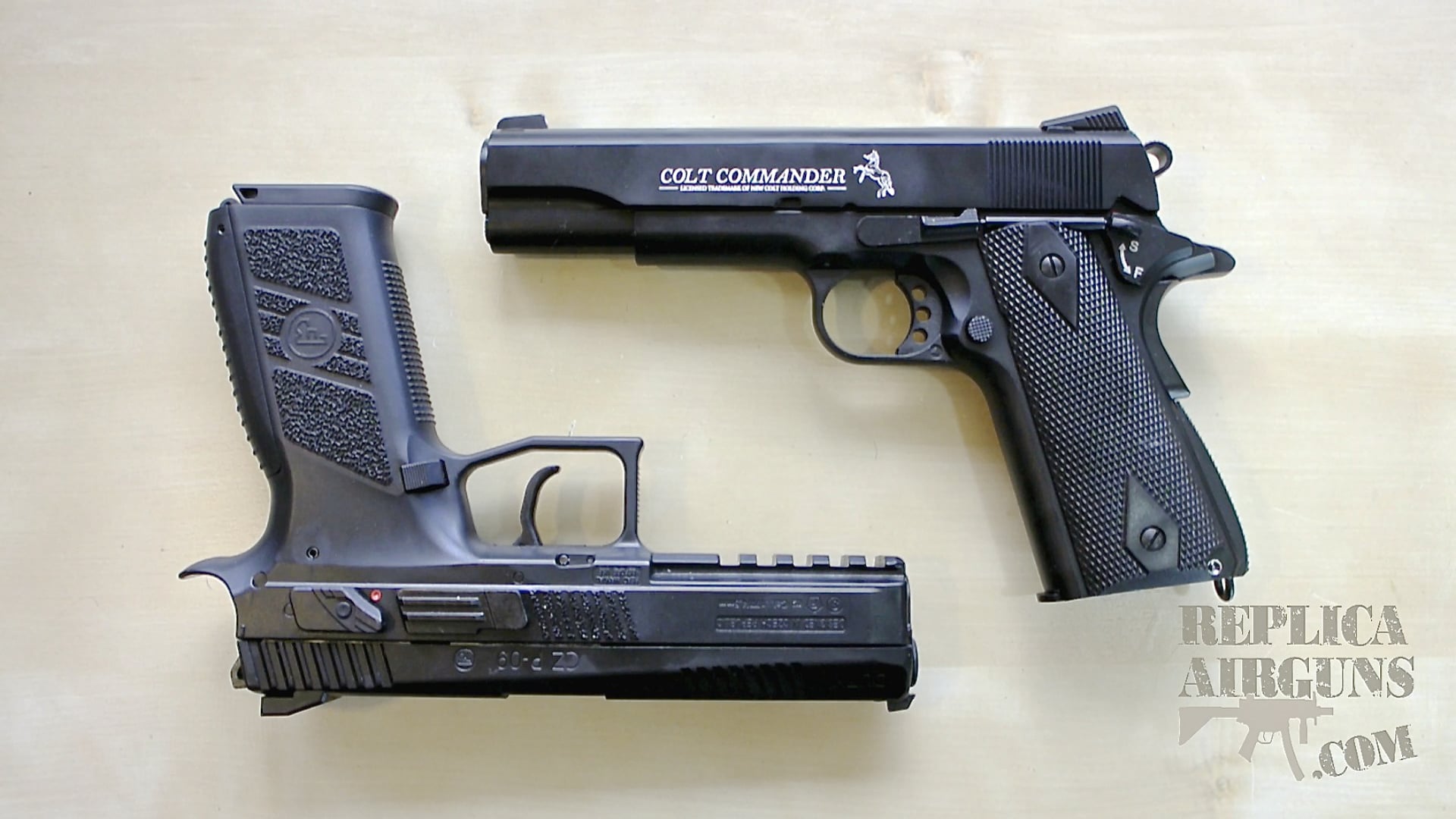 Umarex Colt Commander - ASG CZ P-09 Duty CO2 Blowback Airgun Update Video
