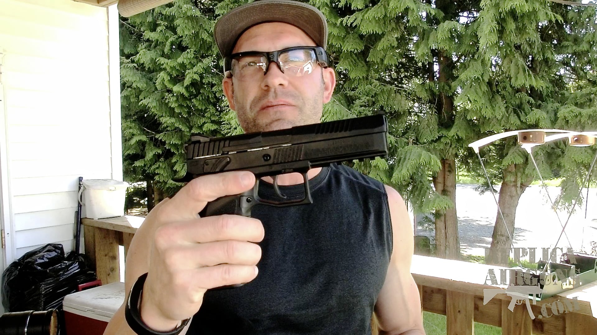 ASG CZ P-09 Duty CO2 Blowback Pellet-BB Pistol Field Test Review