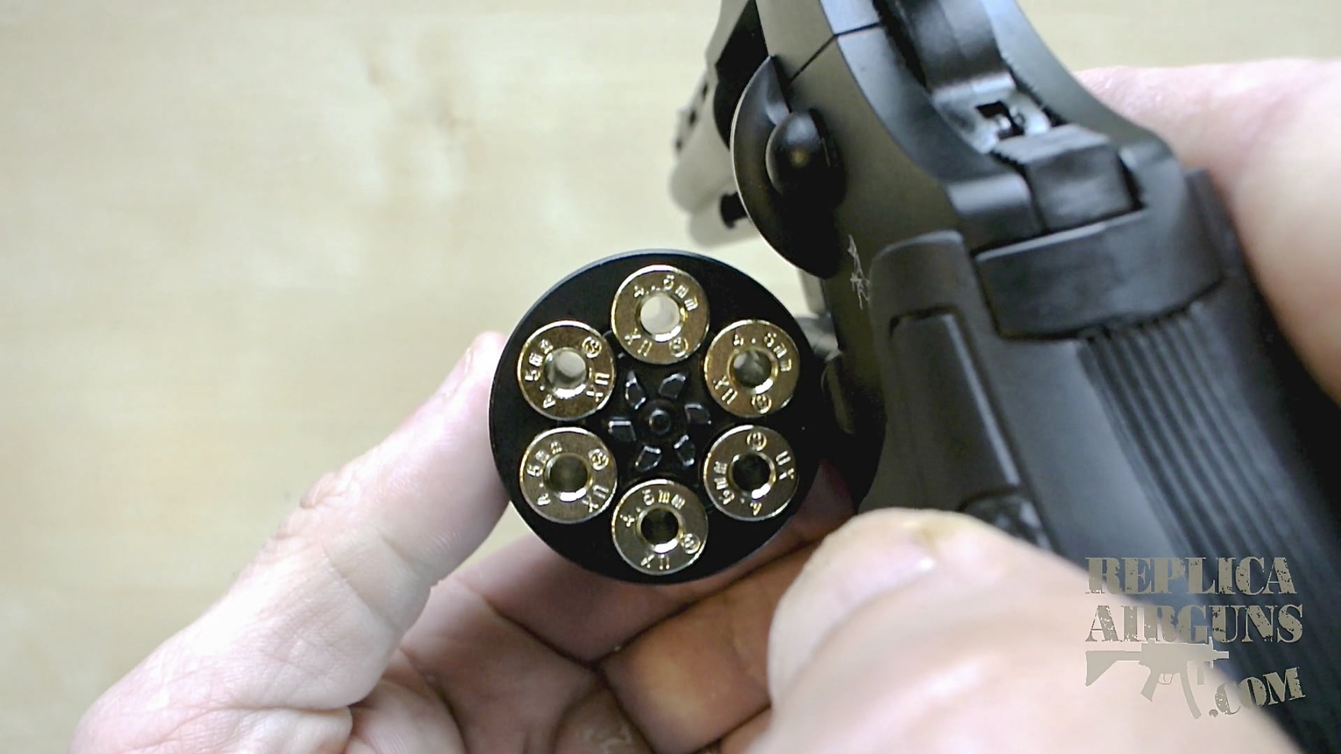 Umarex Colt Python 357 CO2 BB Revolver Table Top Review