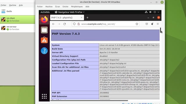 Installez PHP sur votre serveur web - Gérez votre serveur Linux et ses ...