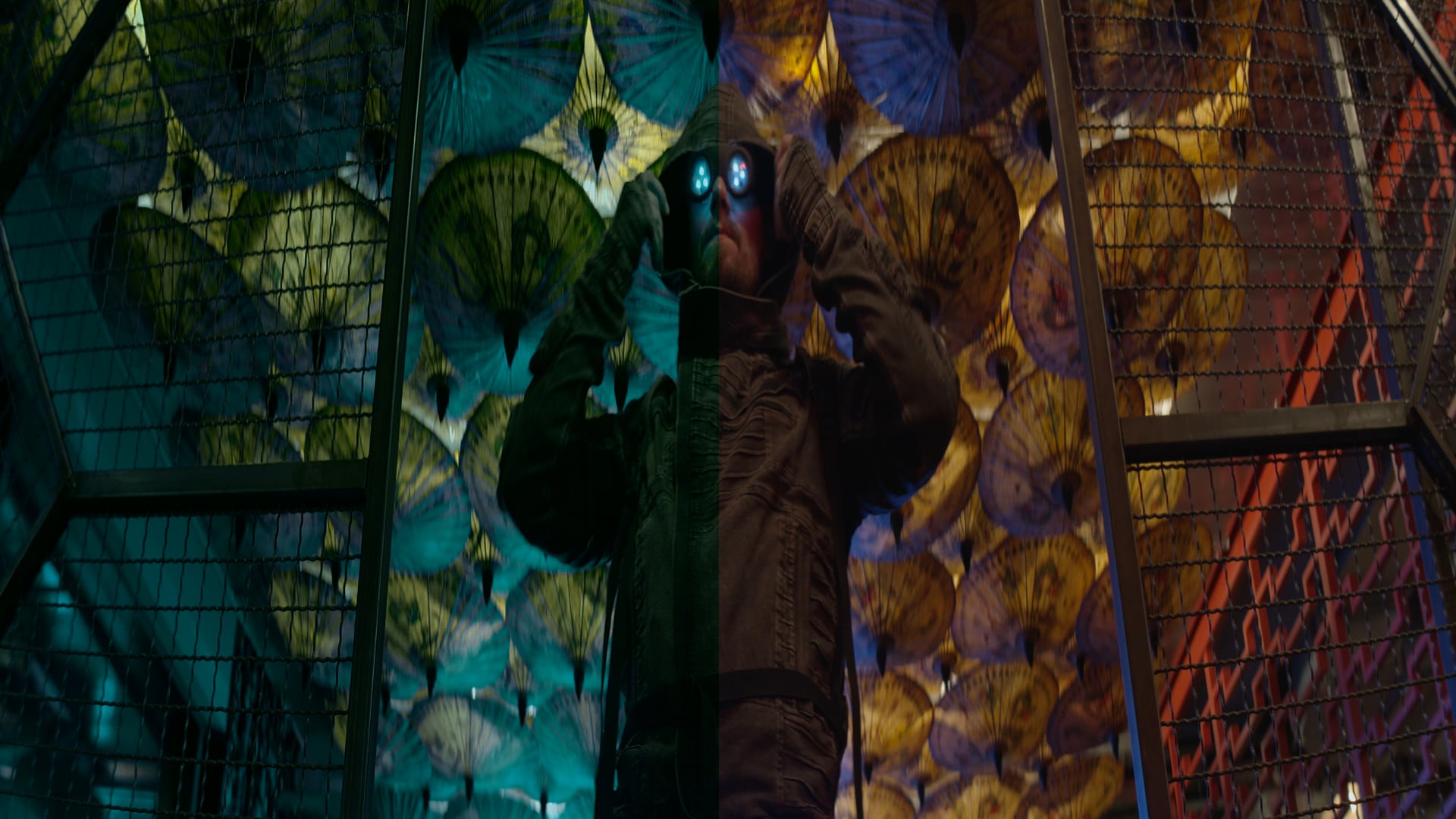 Umbrella Roof Color Grading