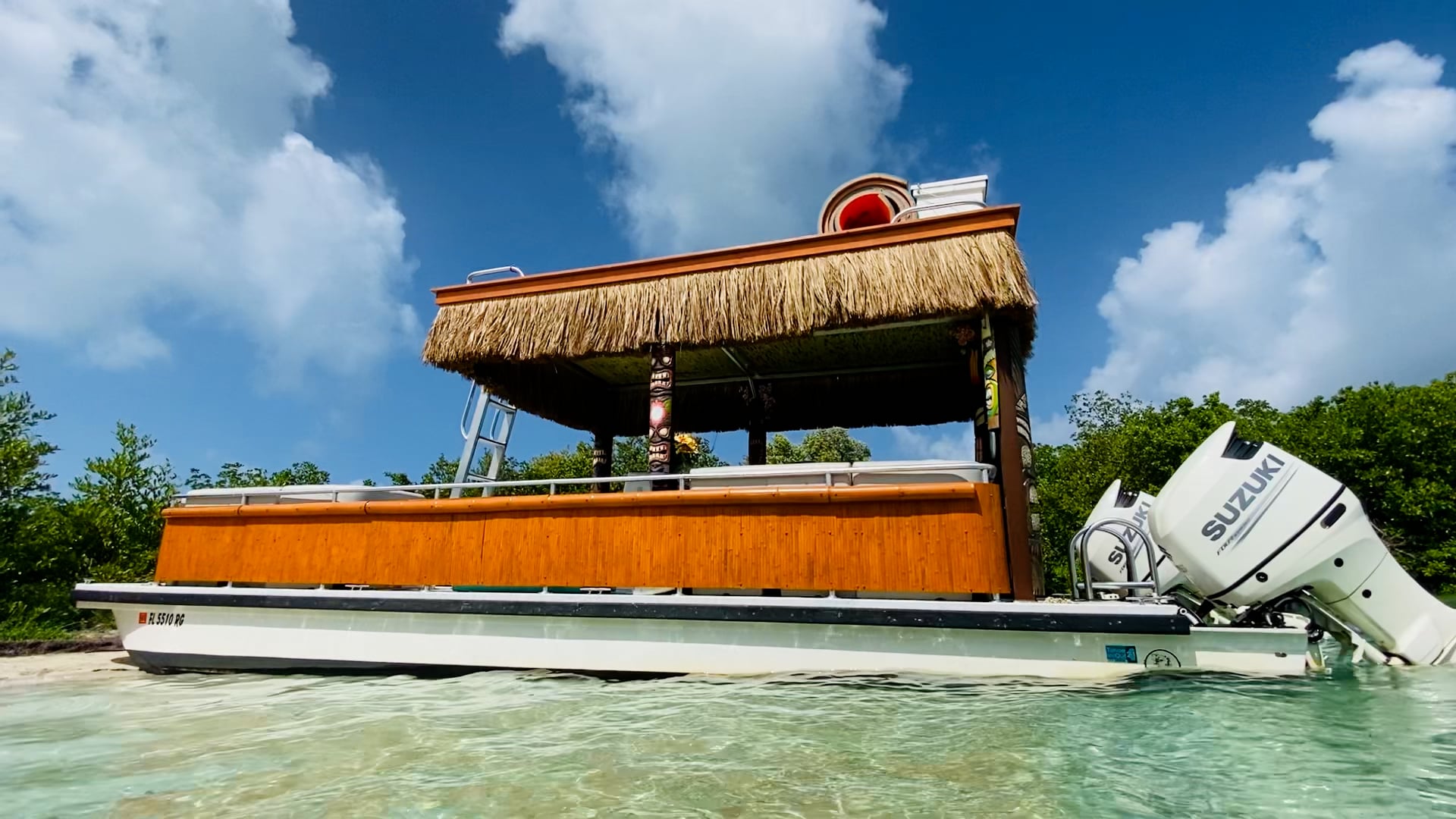 Key West Finest - PONTOON SLIDE BOAT! If you want to have