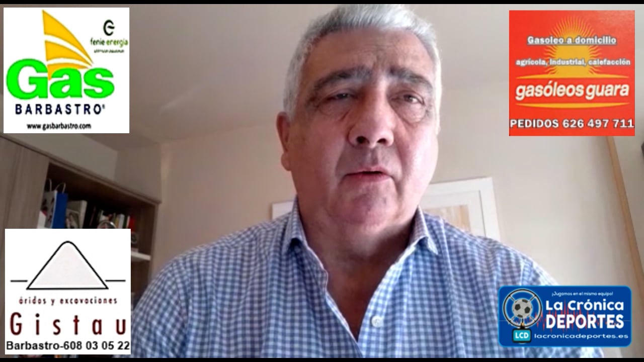 ALFREDO FRAGUET (Entrenador La Fueva) At. Binéfar 4-1 La Fueva / J12 / 1ª Regional Gr2