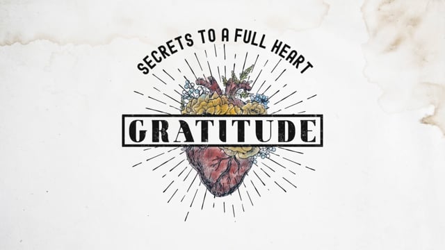 Gratitude // November 28th 2021