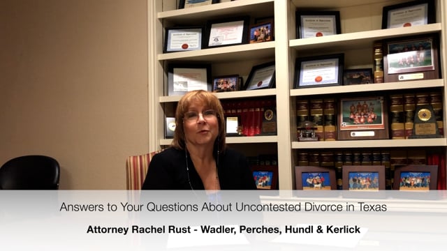Questions Answered About Uncontested Divorce in Texas