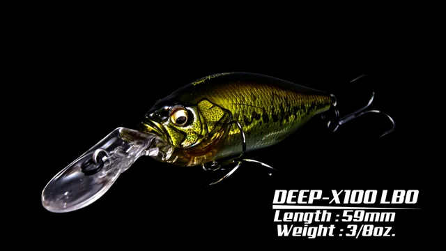 Megabass Deep-X 100 LBO Deep Diving Crankbait — Discount Tackle