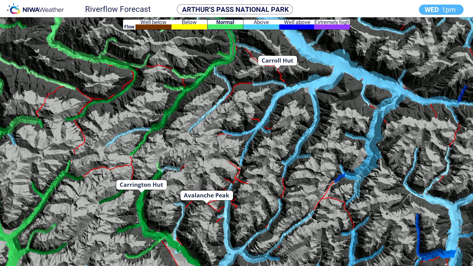 Arthur's Pass National Park Weather Outlook on Vimeo