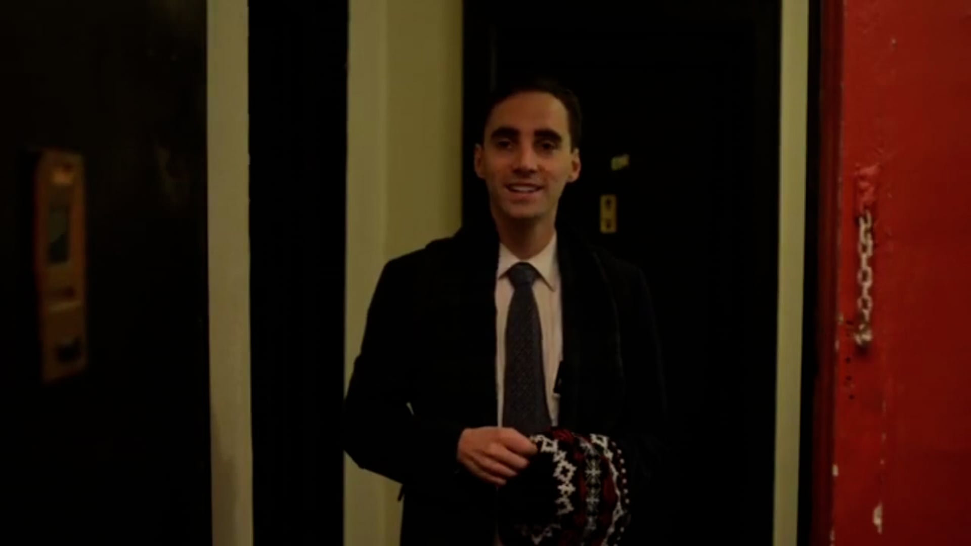on camera circa 2014