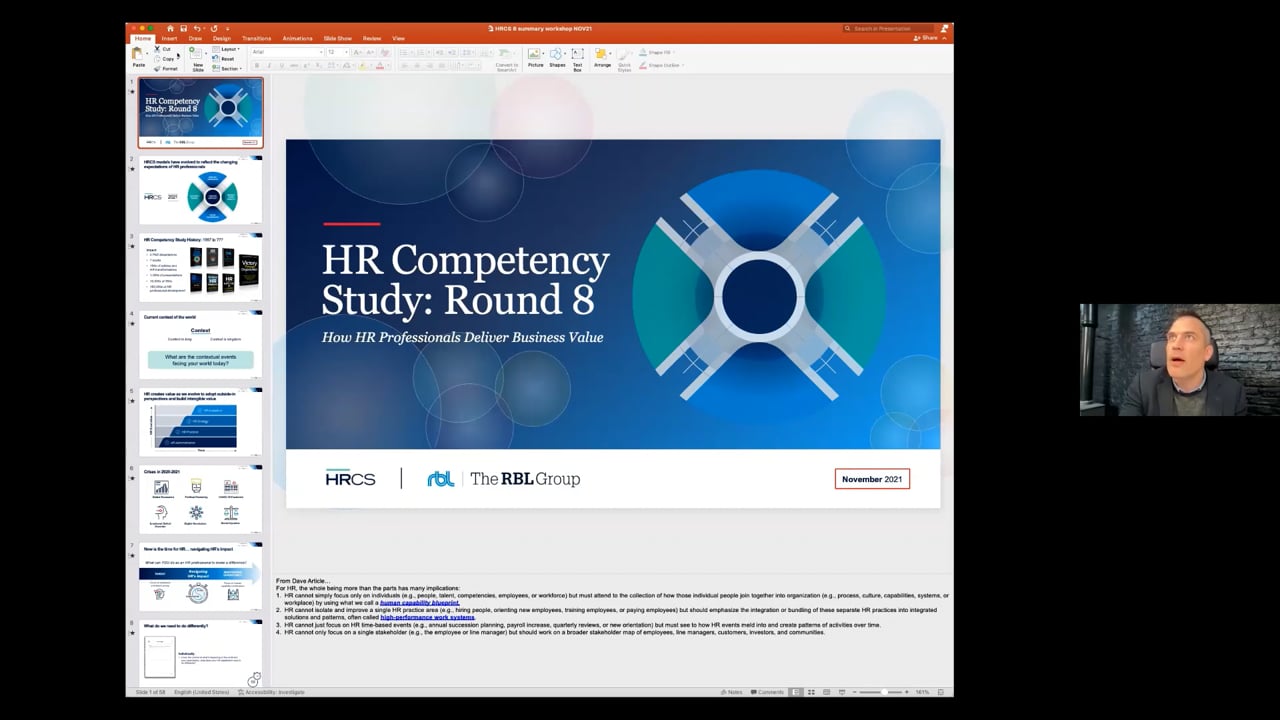 HRs innvirkning på verdiskapning og effektivitet – RBL Group presenterer HRCS