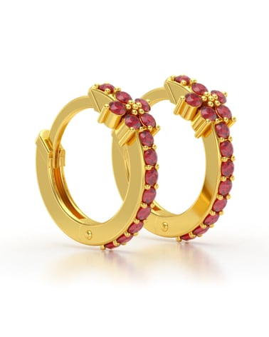 Video: Gold Diamonds Earrings
