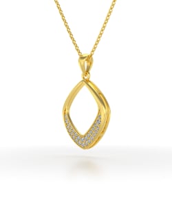 Vidéo: Collier Pendentif Diamant Chaine Argent 925 incluse 1.402grs