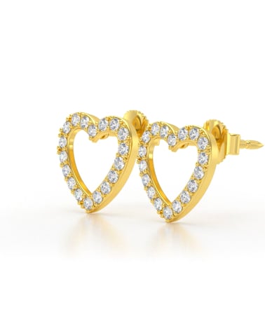 Video: Gold Diamonds Earrings