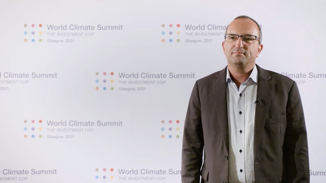 Oliver Iltisberger at World Climate Summit 2021