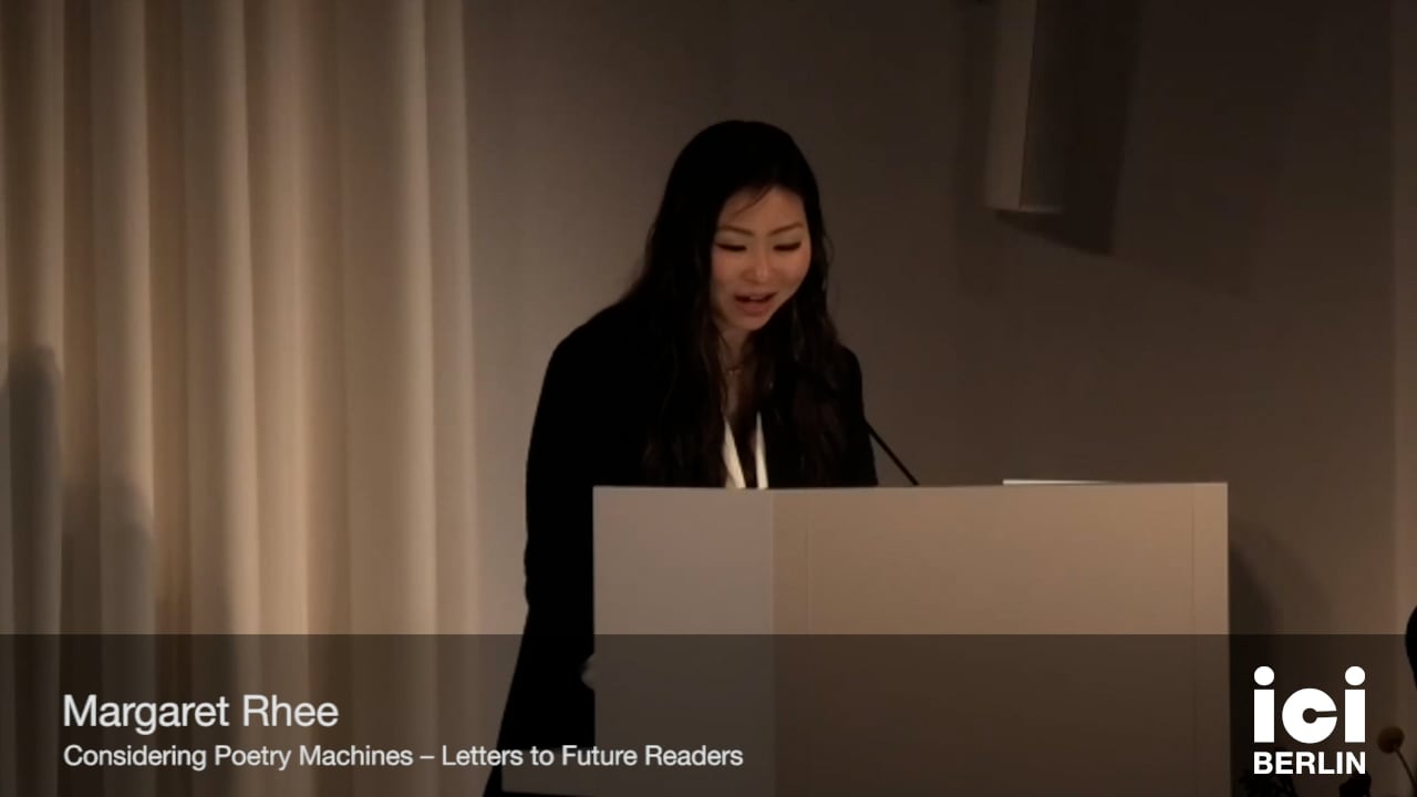 Talk by Margaret Rhee
