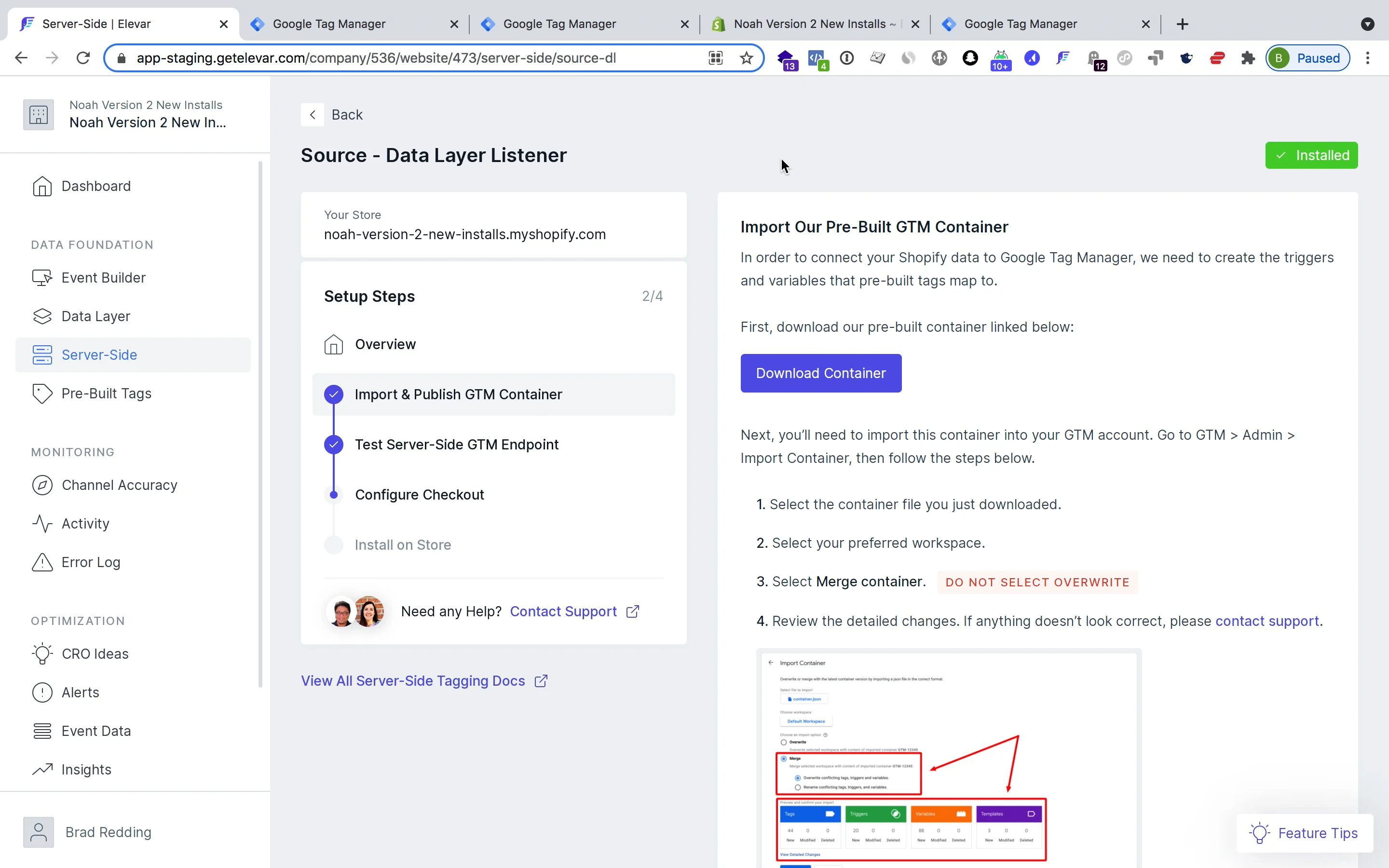 Data Layer Listener for GTM SS on Vimeo