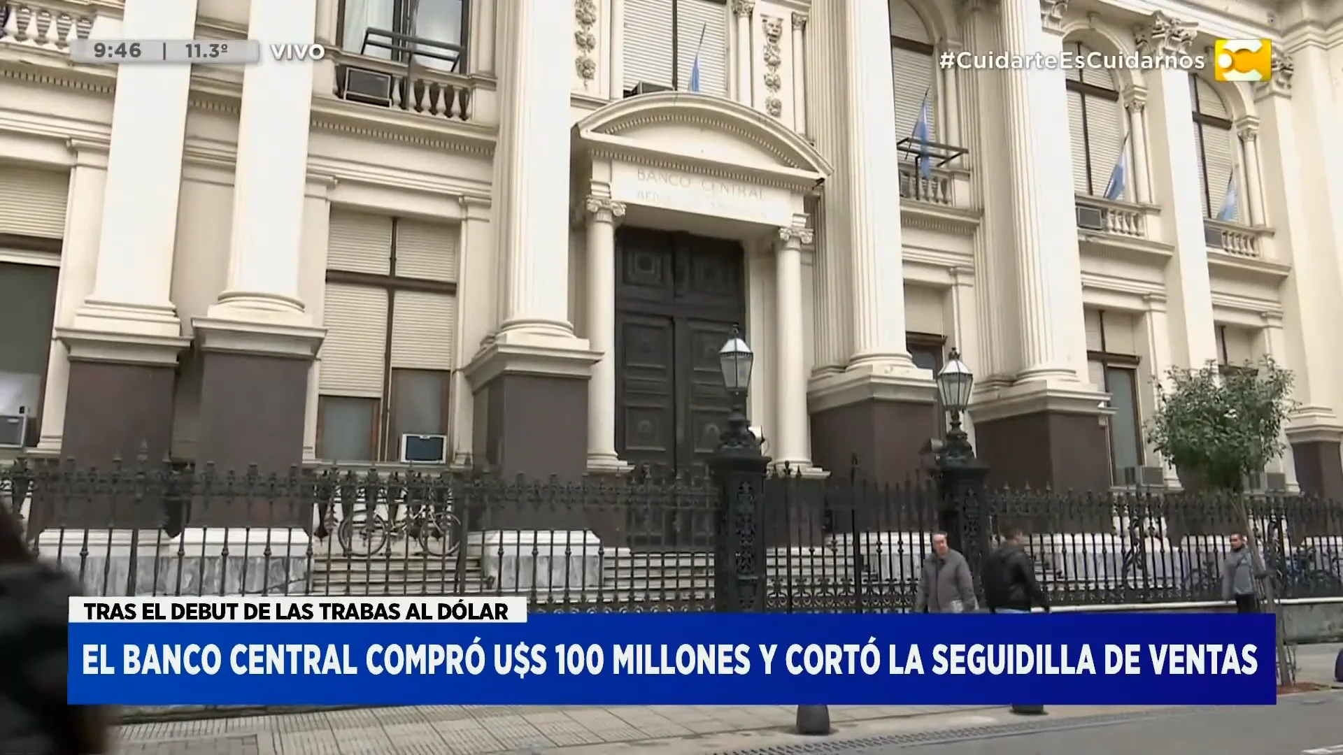 El Banco Central Compró Us 100 Millones Y Cortó La Seguridad De Ventas On Vimeo 1862