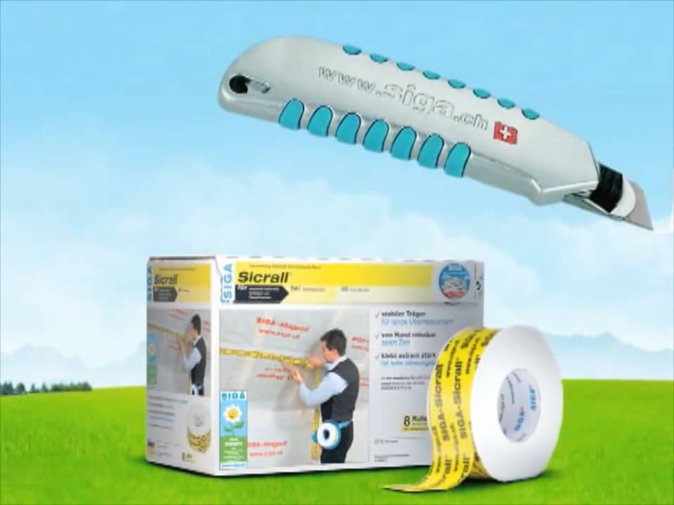 SIGA Sicrall 60 - лента для герметизации нахлестов и стыков.mp4 on Vimeo