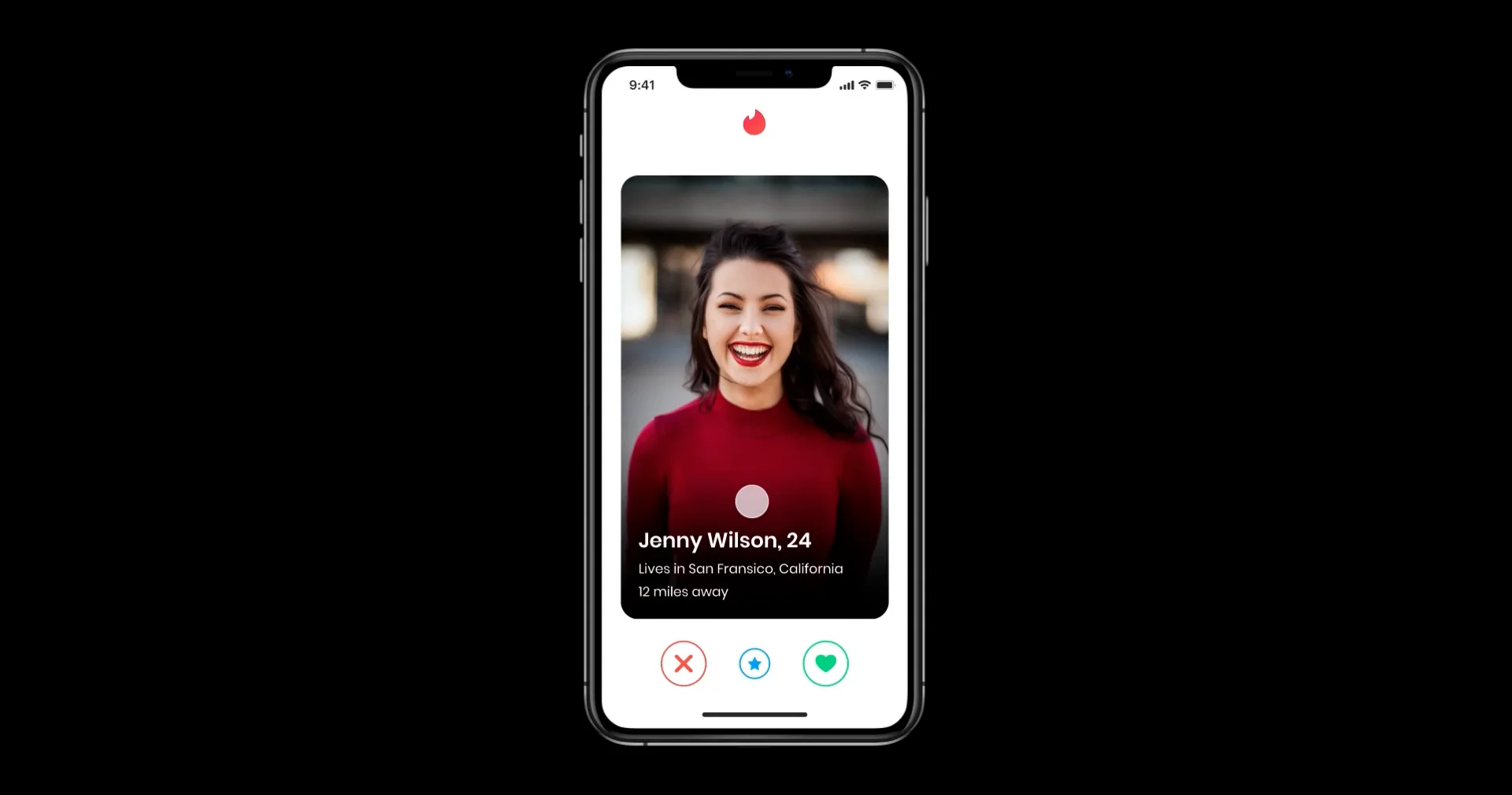 Tinder Swipe Animation on Vimeo