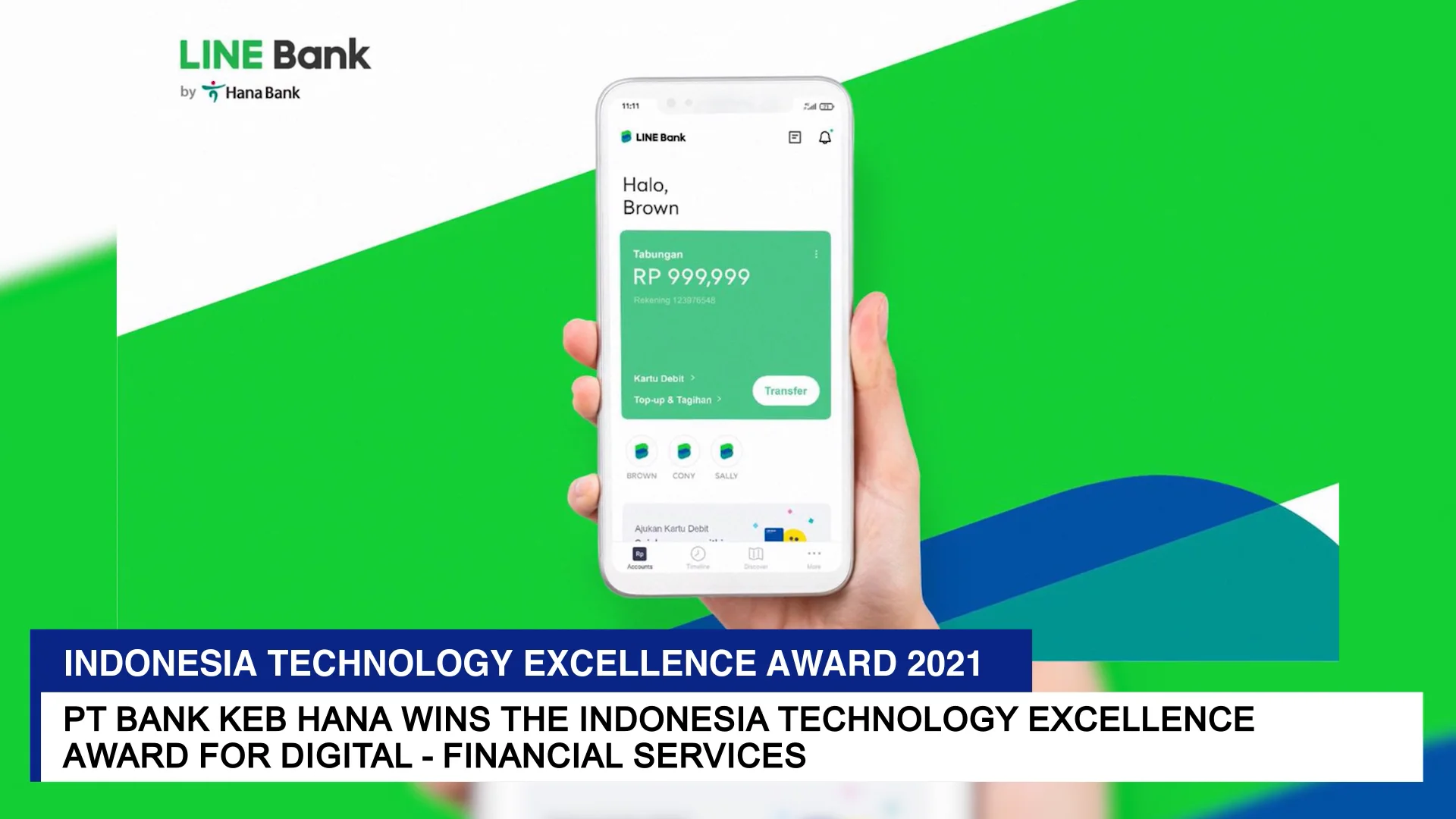 Indonesia Technology Excellence Award 2021 winner: PT Bank KEB