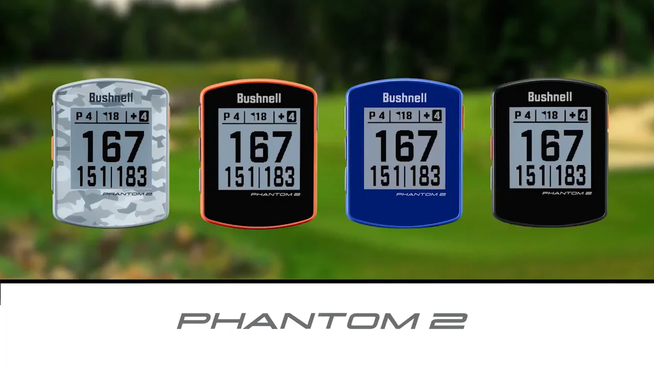 Bushnell Phantom 2 Golf GPS - Orange at InTheHoleGolf.com
