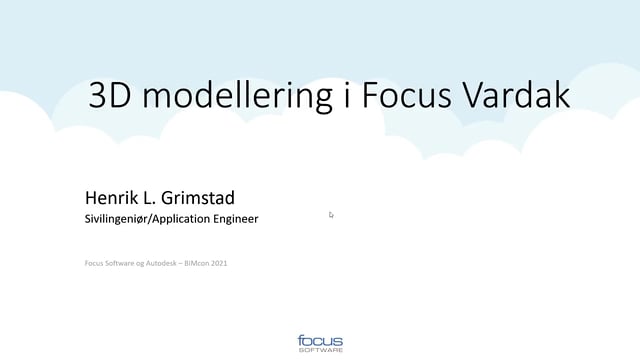 BIMCon 2021 VA 7.4 Tips og Triks for å sette sammen en vannkum i 3D for Vardak
