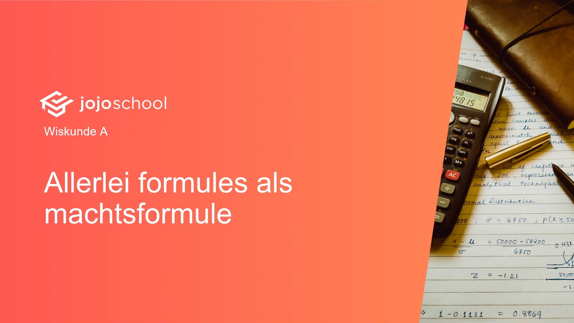 Allerlei formules als machtsformules