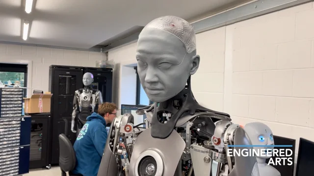 Ameca Humanoid Robot From Engineered Arts to Debut at CES 2022