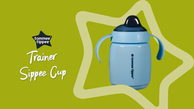 Tommee Tippee Superstar Trainer Sippy Cup for Toddlers (10oz, 6+