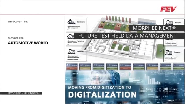 Modern test field data management