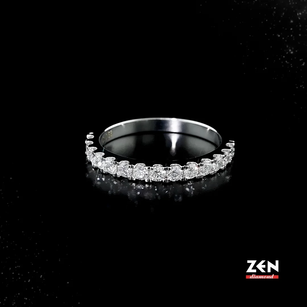 0.50 ct Half Eternity Diamond Ring - 3001113533 / ZEN 0.50 ct Half Eternity Diamond Ring - 3001113533 / ZEN